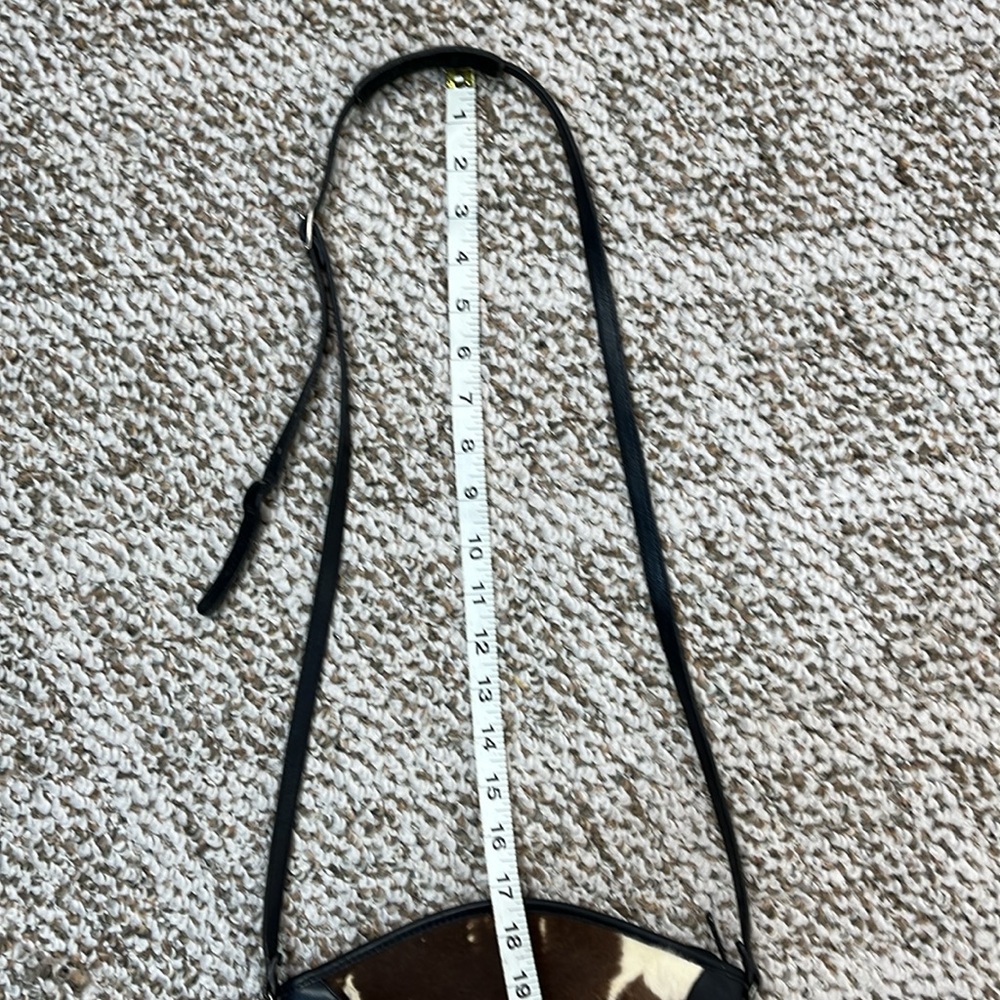 Patterned Pony Hair Crossbody Bag - Picture 15 of 15